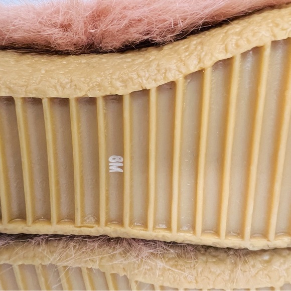 Jeffrey Campbell Platform Derby Pink Faux Fur Bootie - Picture 13 of 14